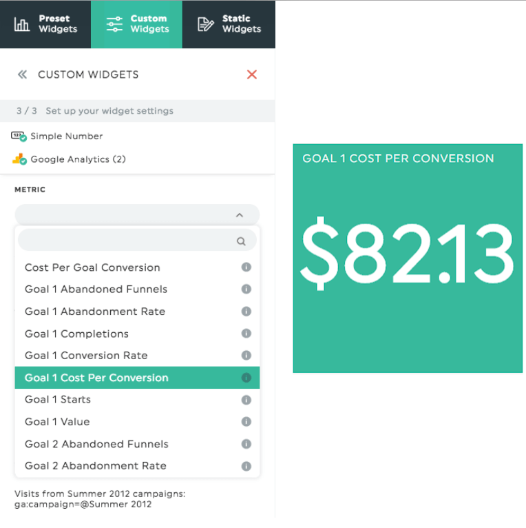 cost per goal conversion